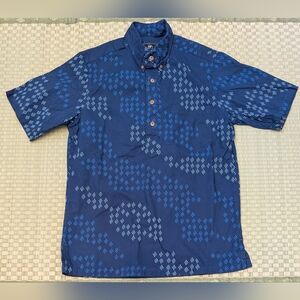 Sig Zane Designs Lililehua Pullover Aloha Shirt Men's Size Small Made in Hawaii